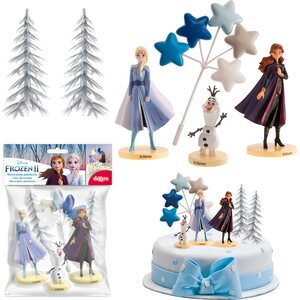 Kakunkoristesetti Frozen II muovia