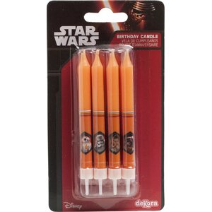 Kakkukynttilä Star Wars 8 kpl/pkt 9 cm