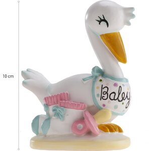 Ristiäiskoriste haikara 10 cm