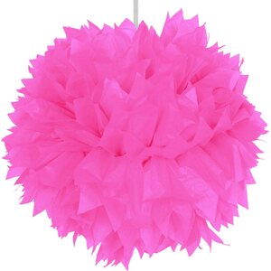 Pompom, neon pinkki 30 cm