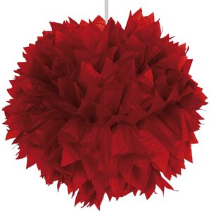 Pompom, punainen 30 cm