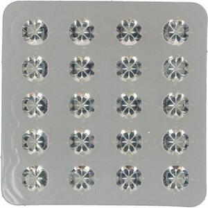 FunCakes Edible Jelly Diamonds Clear pk/20