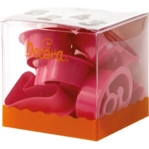 Decora KIT 9 COOKIE CUTTERS NUMBERS DIM. 5,2 X H 2,2 CM