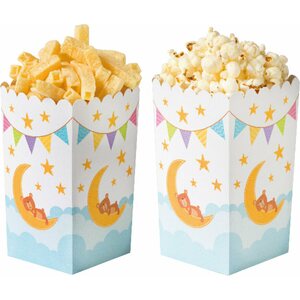 Decora babyshower popcorn kippo 6 kpl/pkt