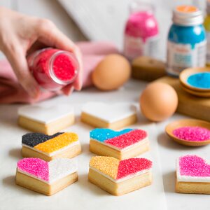 Decora GLITTERED	SUGAR	GOLD	100	G	NO	E171