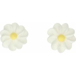 FunCakes Sugar Decorations White Daisies pk/16