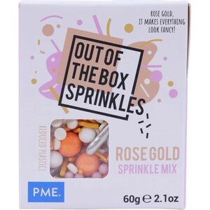 PME Out of the Box Sprinkles - Rose Gold