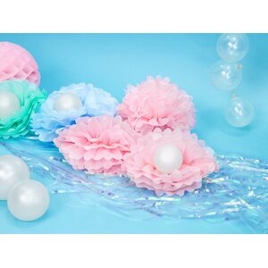 Tissue paper Pompom, light pink, 25cm .