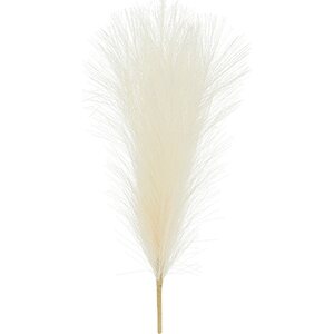 Pampas grass artificial, light cream, 10x45cm