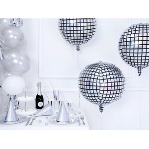 Foil Balloon Disco Ball, 40cm