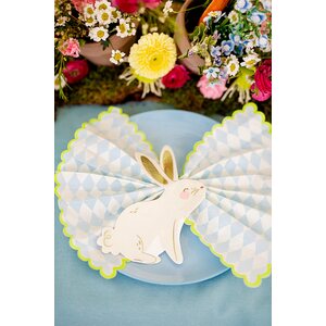 Napkins Bunny, mix, 14x15  cm: 1pkt/20pc.