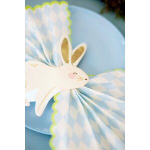Napkins Bunny, mix, 14x15  cm: 1pkt/20pc.