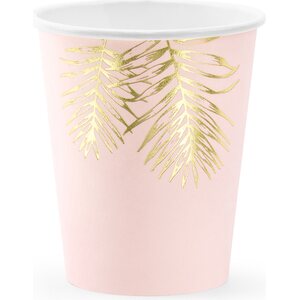 Cups Leaves, light pink, 220ml
