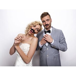Props Moustache 1pkt/6pc.