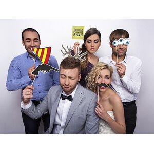 Props Moustache 1pkt/6pc.