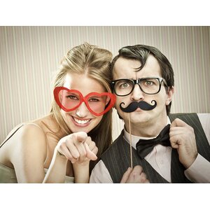 Props Moustache 1pkt/6pc.