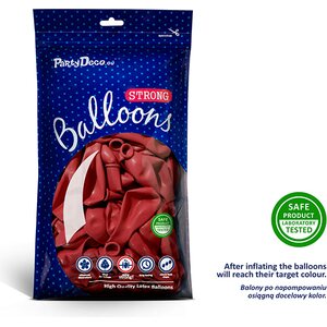 Ilmapallo 30 cm Poppy Red