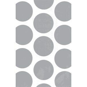 Paperipussi polka dots hopea 8 kpl/pkt 11,3 x 17,7 cm