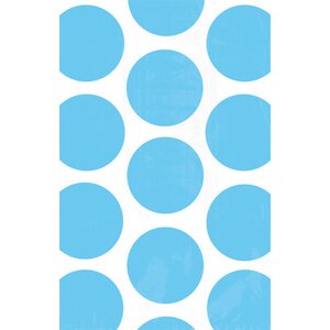 Paperipussi polka dots sininen 8 kpl/pkt 11,3 x 17,7 cm