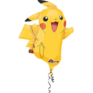 Pikachu muotofoliopallo 62 x 78 cm