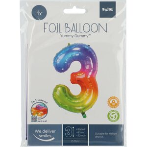 Numerofolio 3 Yummy Gummy 81 cm