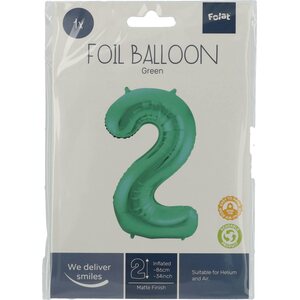Numerofolio 2 mattavihreä 86 cm