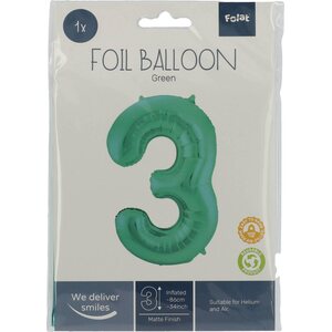 Numerofolio 3 mattavihreä 86 cm