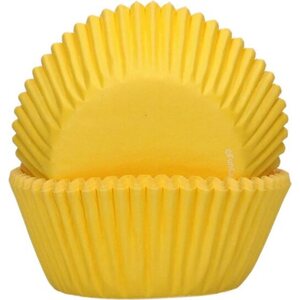 FunCakes muffinsivuoka keltainen 48 kpl/pkt