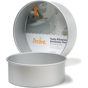 Decora ROUND PROF. ANODIZED ALUMINUM PAN Ø CM 20 X 10 H