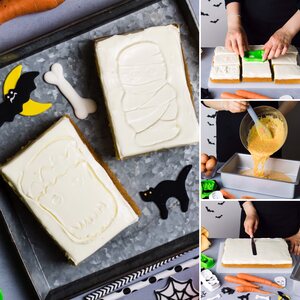 Decora MONSTERS PLASTIC COOKIE CUTTERS SET OF 2 PCS 4/6 X H 2,2 CM