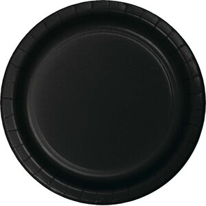 Paper Dinner Plates Black Velvet