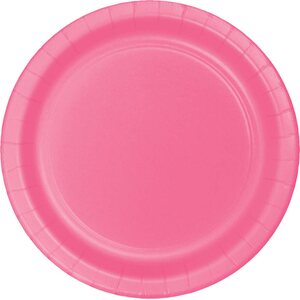 Paper Dinner Plates Candy Pink