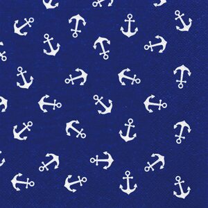 Lunch Napkins Anchor White 3 Ply