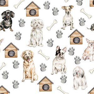 Lunch Napkins Pet Dogs 3 Ply