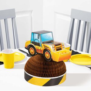 Construction Party Centerpiece 3D Truck Shaped Dirt Pile