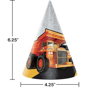Construction Party Hat Child