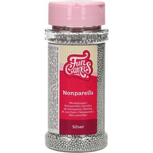 FunCakes Nonpareils Silver 80 g