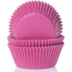 House Of Marie Mini Baking Cups Hot Pink pk/60