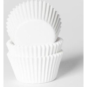 House Of Marie Mini Baking Cups White pk/60