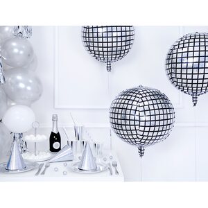 Foil Balloon Disco Ball, 40cm