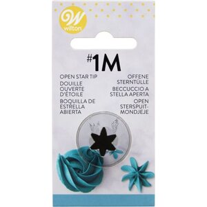 Wilton Wilton Decorating Tip #1M Open Star Carded