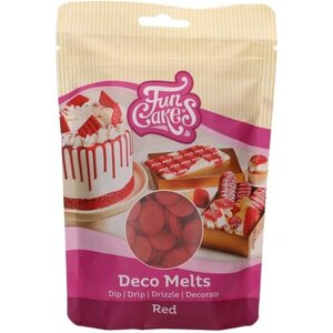 FunCakes Deco Melts -Red 250g