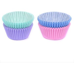 House Of Marie House of Marie Mini Baking Cups Assorti Pastel pk/100