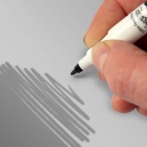 Rainbow Dust RD Food Art Pen - Silver Grey