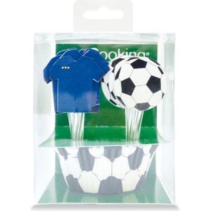Scrapcooking ScrapCooking Baking Cups & Toppers Football Set/24