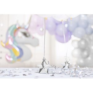 Balloon weight Star, silver