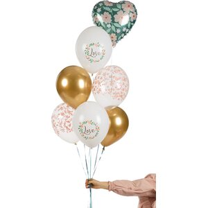 Ilmapallot 30  cm Rakkaus 1pkt/6kpl.