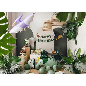 Cake toppers Dinosaurs, 8-12 cm, mix 1pkt/6pc.