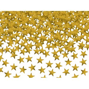Confetti Stars, gold, 10mm, 30g: