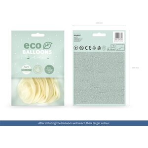 Eco Balloons 30 cm, crystal clear